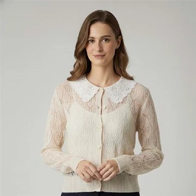 Merinos junidan yasalgan turtleneck ayollar