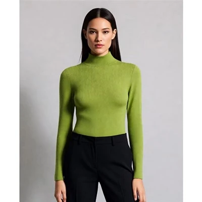 Ribbed Adi Designer Trikotaj Turtlenecks