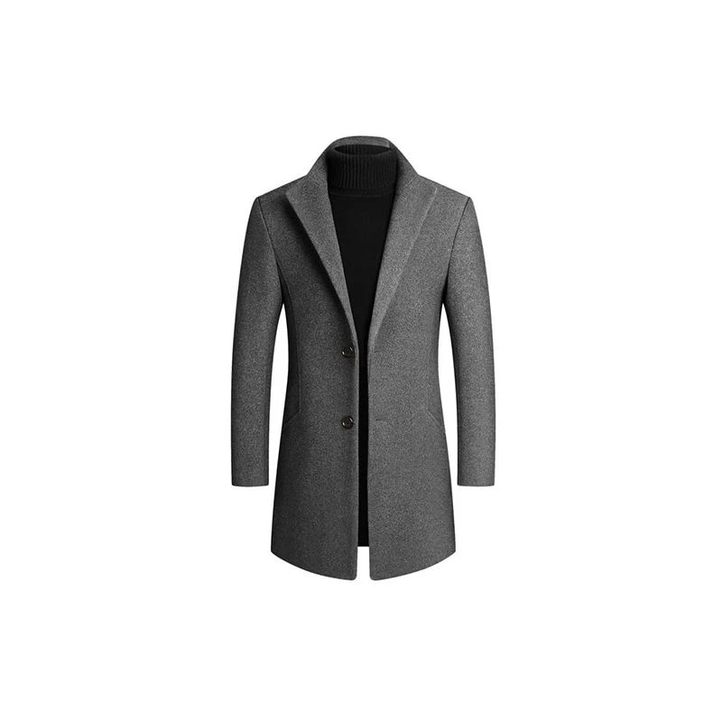 Erkaklar uchun jun kurtka Slim Fit